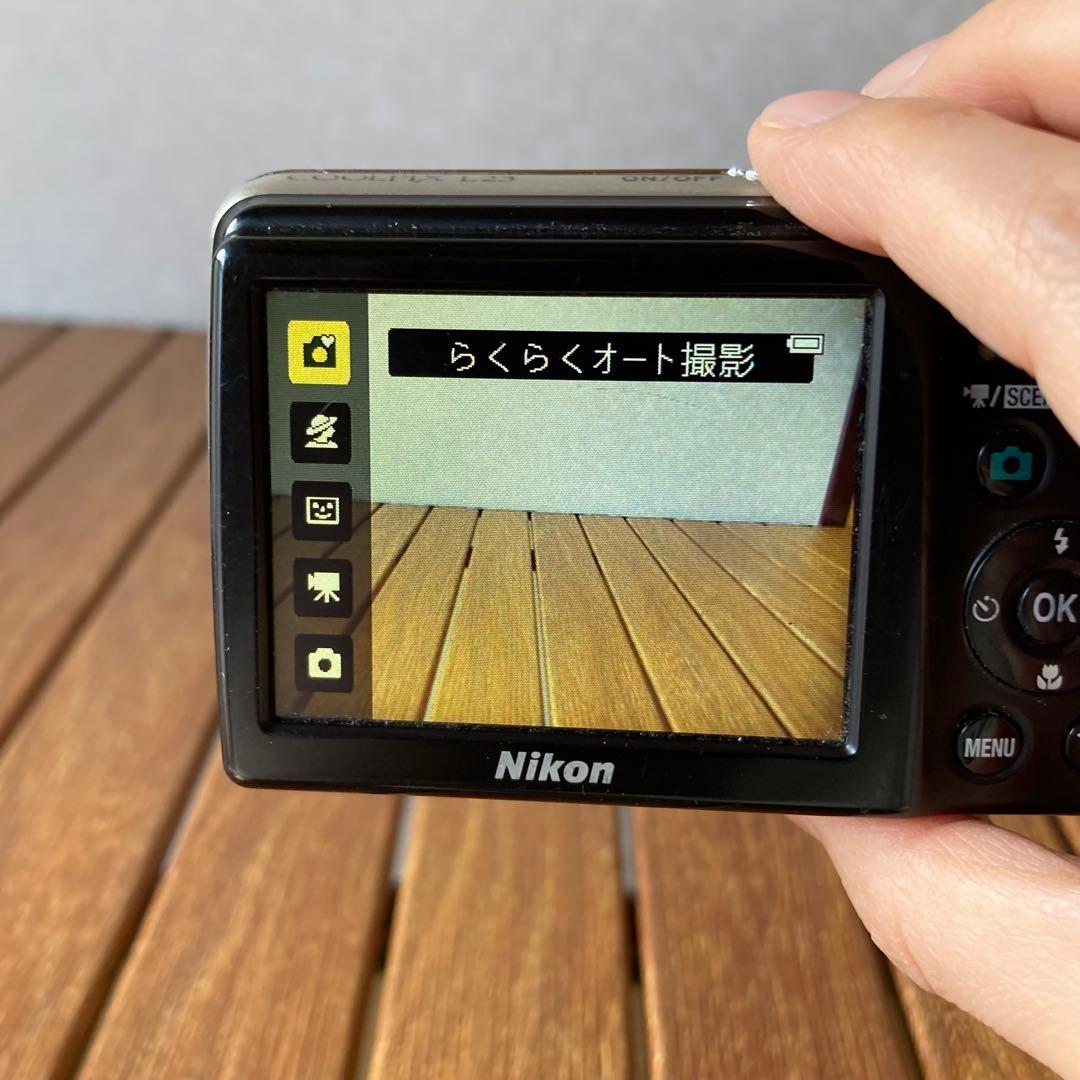 TS72 Nikon デジタルカメラ COOLPIX L23 乾電池駆動