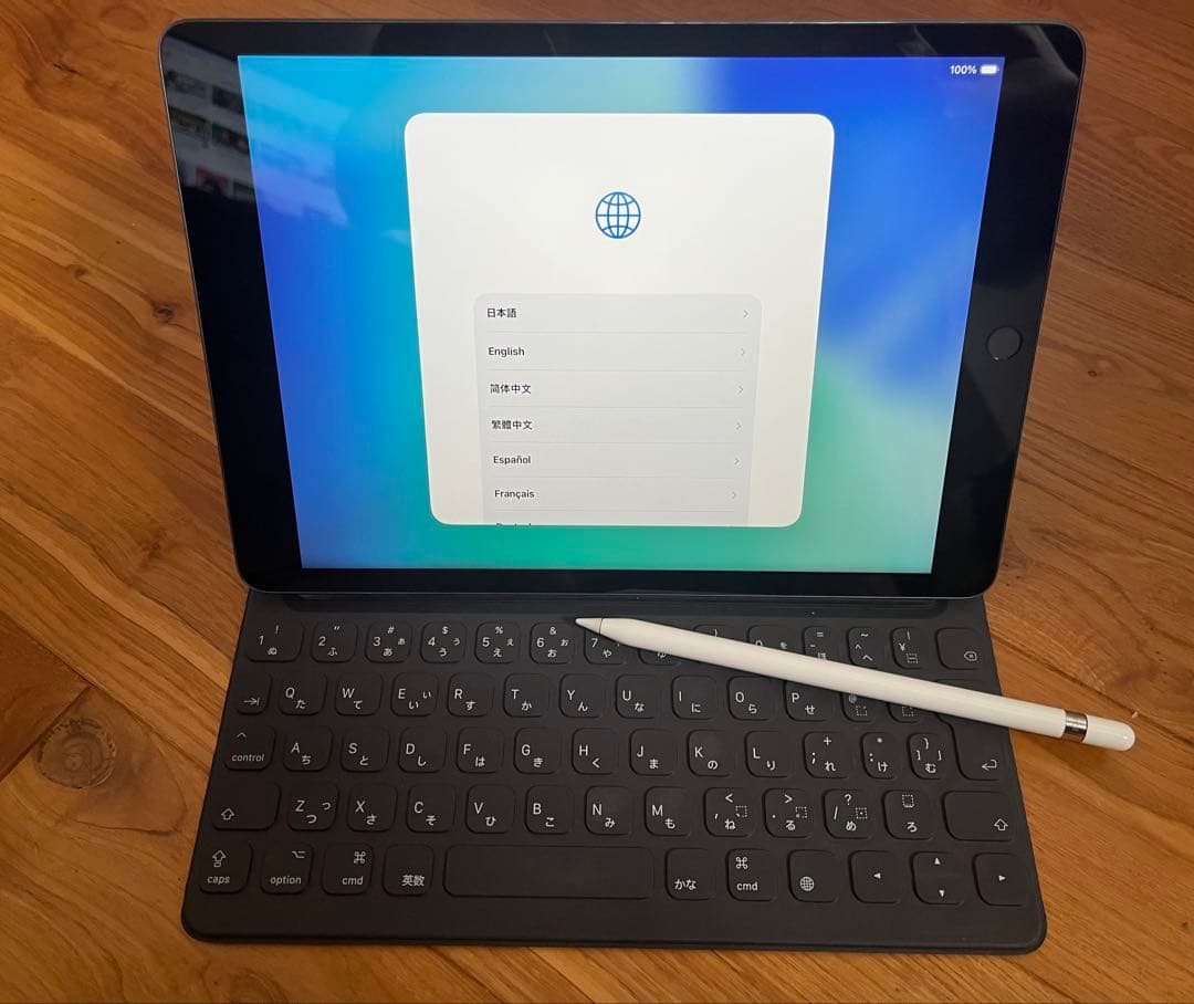 iPad第9世代　Apple Pencil キーボード付き