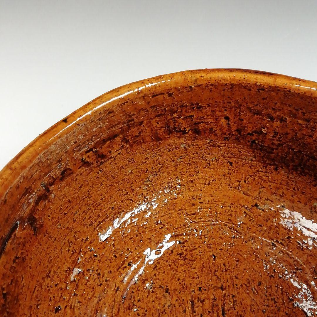 Ｗ３１７　茶碗　『大樋焼』『大樋長楽 造』　共箱　抹茶碗　茶道具
