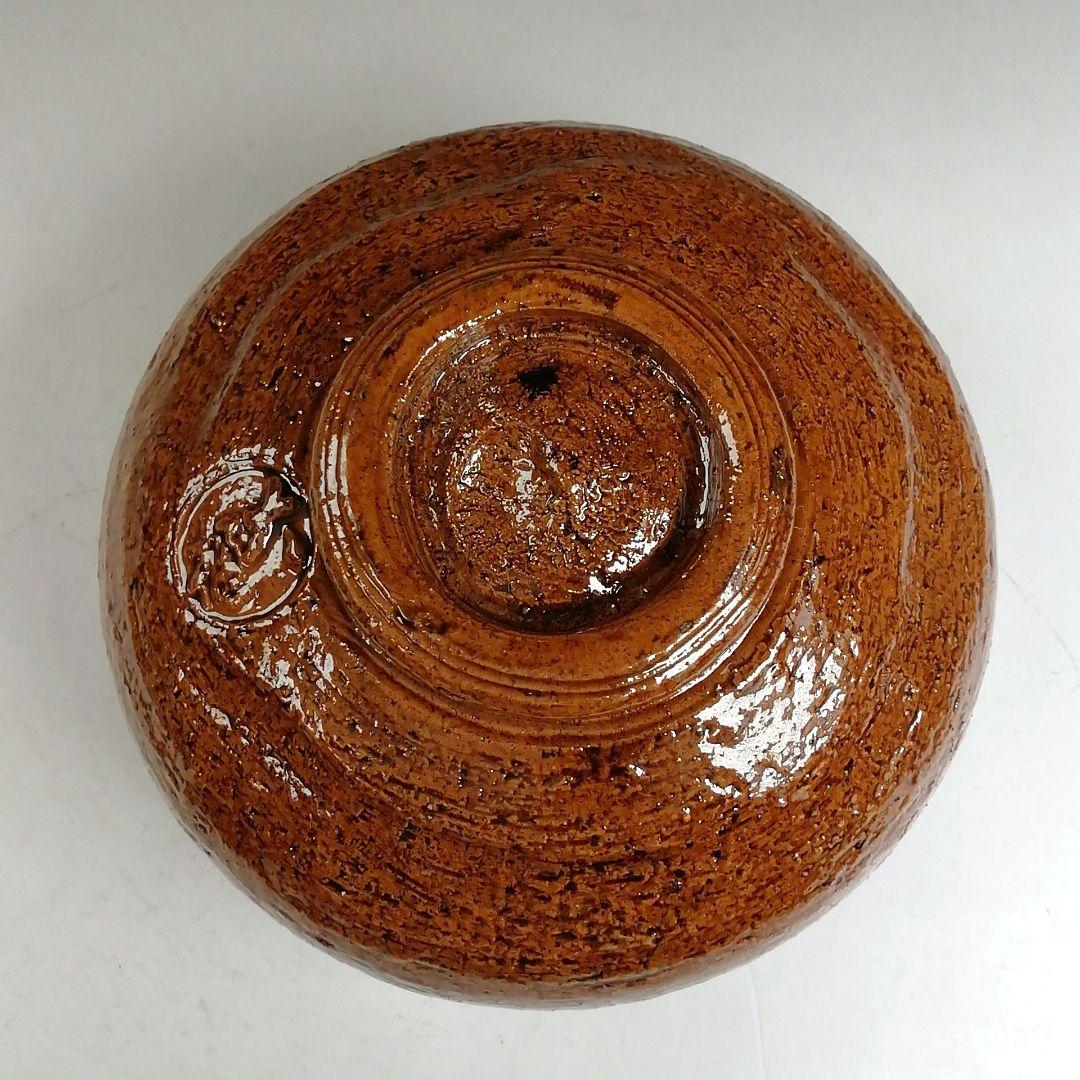 Ｗ３１７　茶碗　『大樋焼』『大樋長楽 造』　共箱　抹茶碗　茶道具