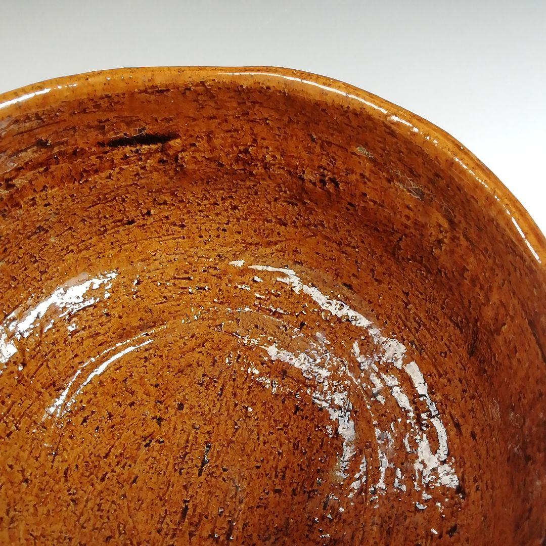 Ｗ３１７　茶碗　『大樋焼』『大樋長楽 造』　共箱　抹茶碗　茶道具