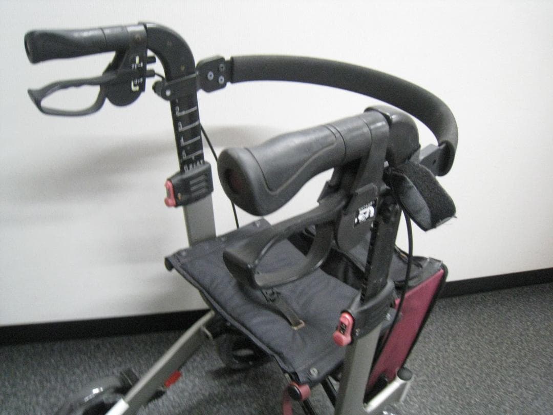 介護用品 歩行車 リトルターン ハイタイプ アロン化成 安寿 リハビリ ⑦