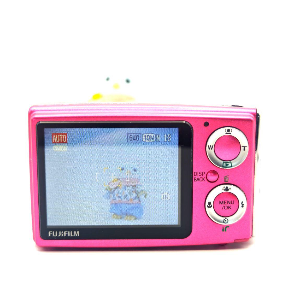 極美品 動作品 FUJIFILM FinePix Z20fd ピンク コンデジ
