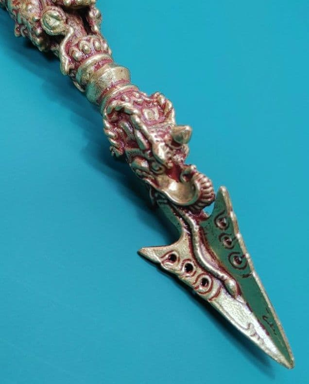 金剛杵・バジュラ・プラパ・三十七面破邪金剛杵・動物 水子供養・15.5cm
