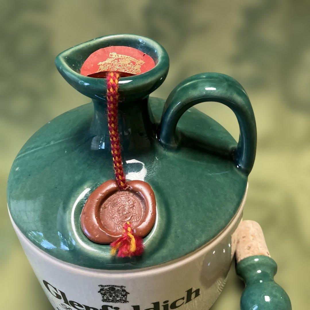 Glenfiddich 8年陶器ボトル ピュアモルトスコッチウイスキー
