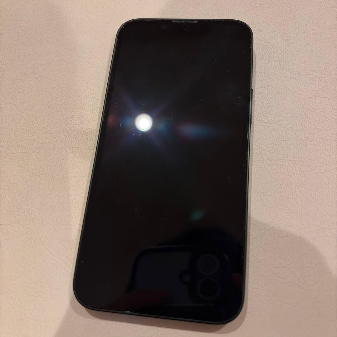 Apple iPhone 13mini ミッドナイトグリーン 81%（箱あり）