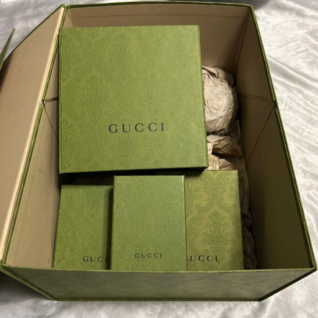 GUCCI グッチ　空箱5点セット　緑グリーン