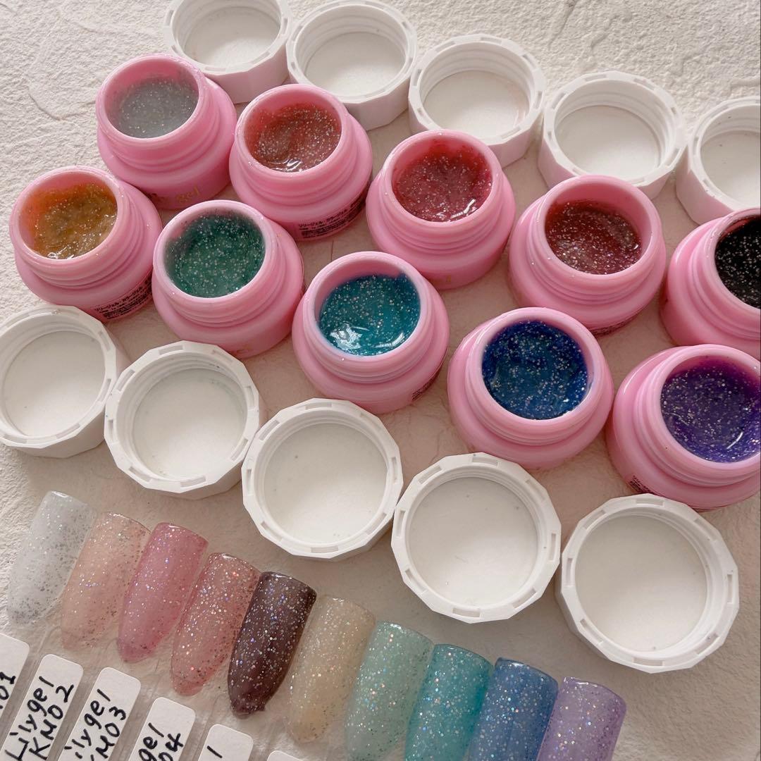 Lily gel リリージェル きらめきシリーズ10個セット