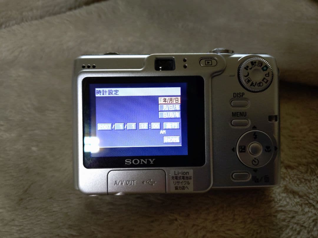 SONY コンパクトデジタルカメラ USB/AVケーブル付き