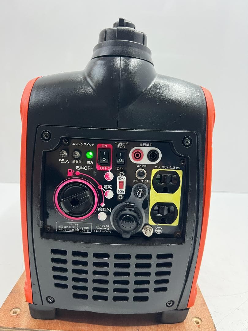 KOSHIN 工進 インバーター発電機 GV-9i ♪ 動作良好♪ 82K1