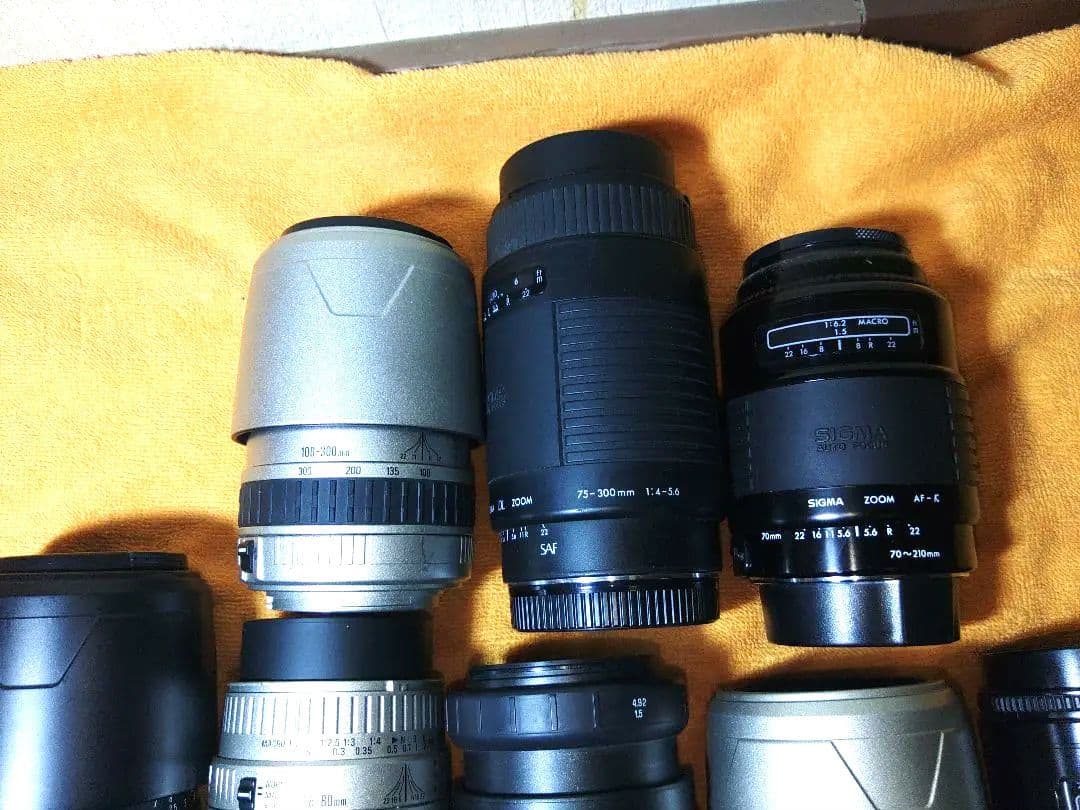 動作確認済みCanon EOS kiss X2 レンズまとめ望遠レンズセット