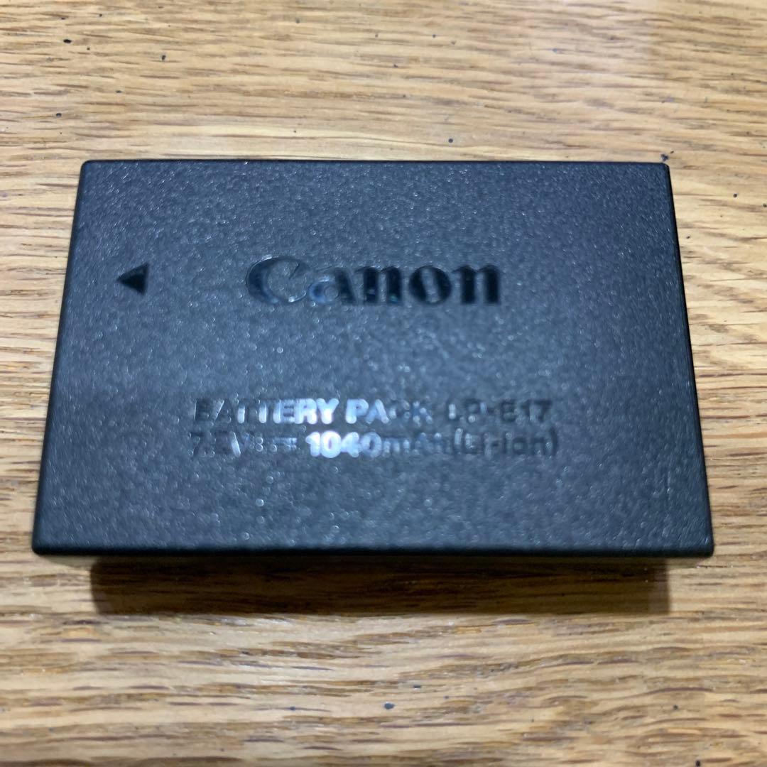 Canon EOS M5 純正バッテリー、カメラケージ付き