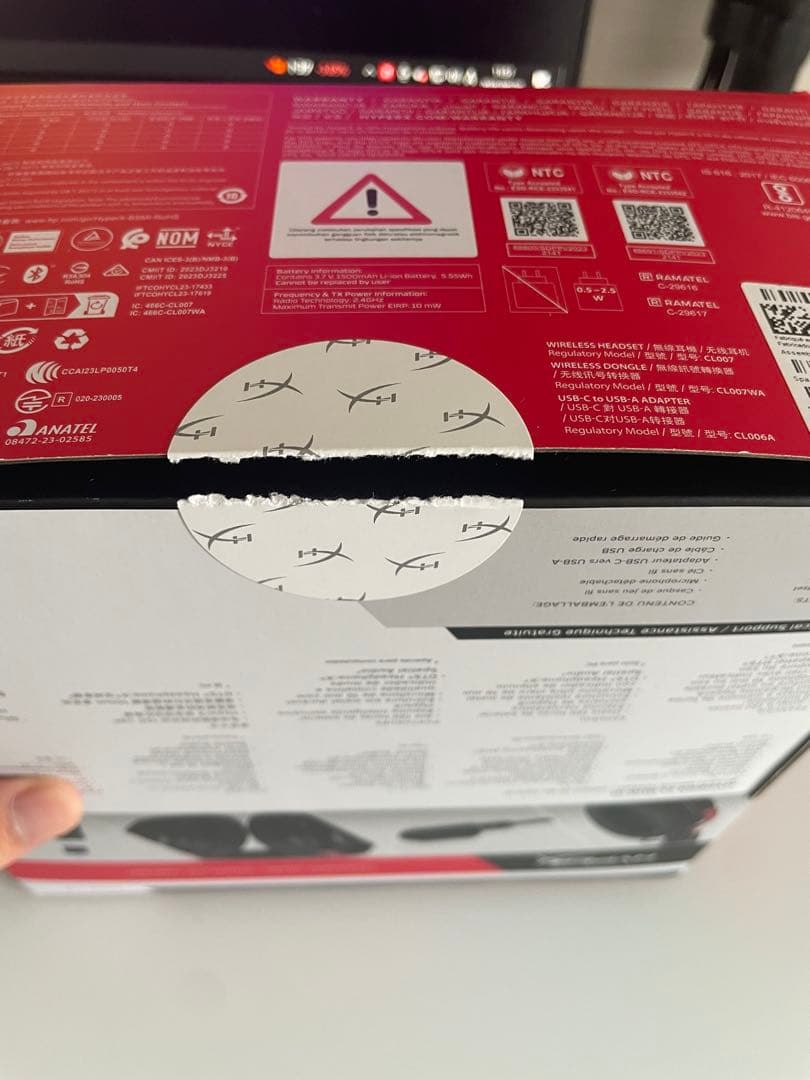 HyperX cloud III wireless 24時間以内発送!!