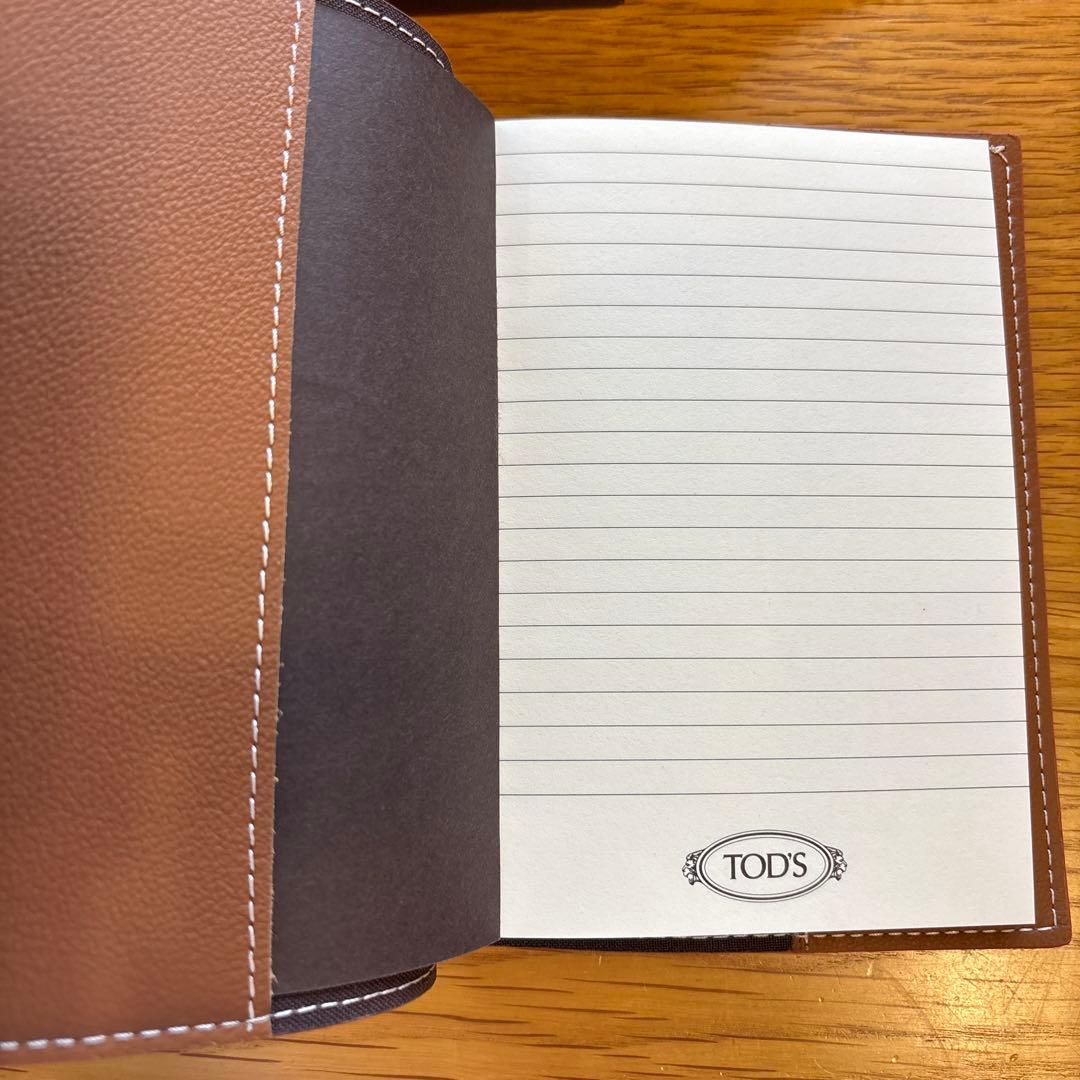 TOD'S✳︎トッズ✳︎ノベルティ ノート✳︎ブックカバー