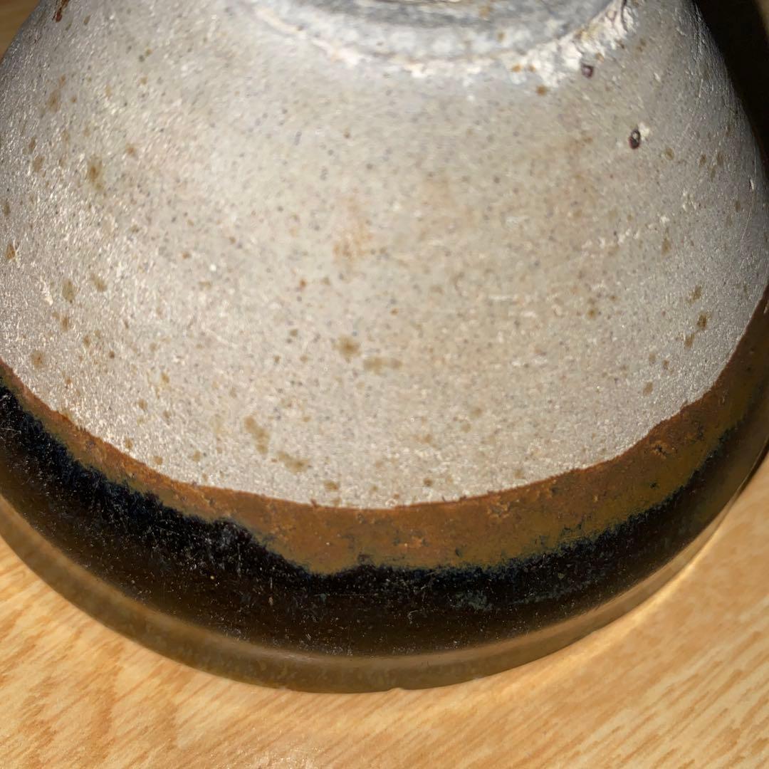黒釉白輪茶碗　北宋-金時代