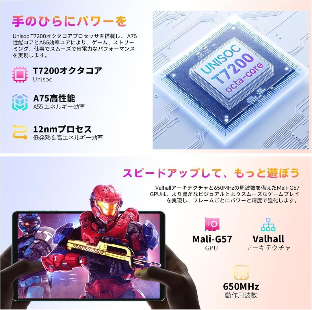 2025販売モデル　8インチ タブレットTECLAST P50Mini