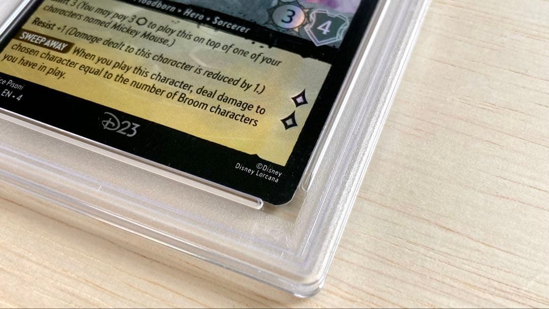 【PSA9】ロルカナ ミッキーマウス プレイフルソーサラー 2024 D23