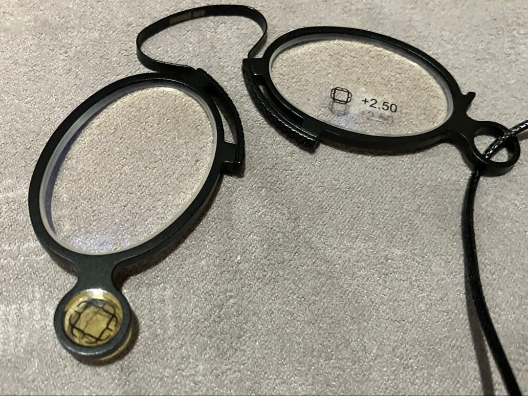 BLAKEKUWAHARA チタン製フィンチ眼鏡　老眼鏡