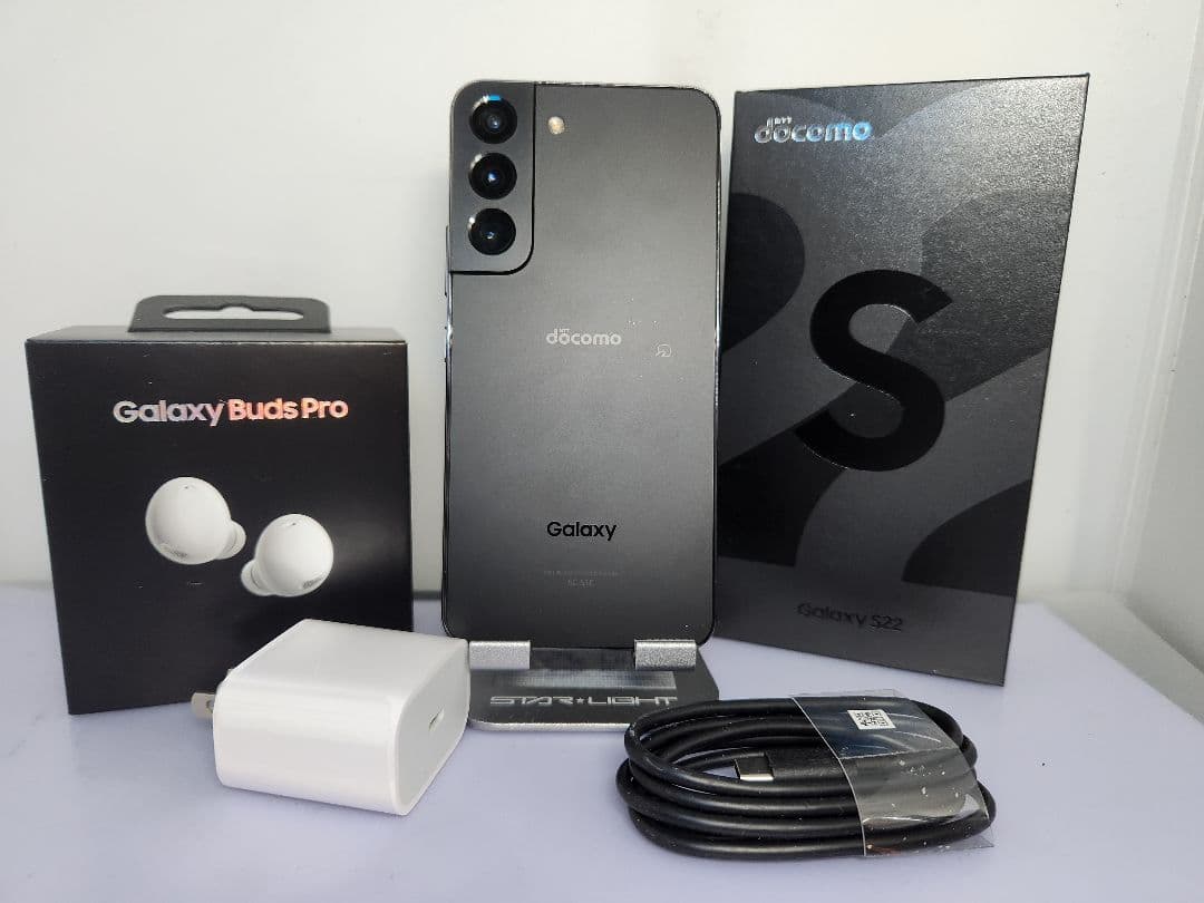 Galaxy s22 SimFree ,Galaxy Buds pro付 訳あり