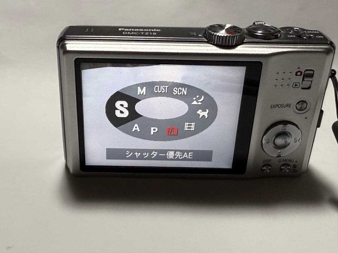 Panasonic DMC-TZ18 シルバー 中古品