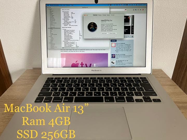 スマホ・タブレット・パソコン APPLE MacBook Air MACBOOK AIR MD760J/A