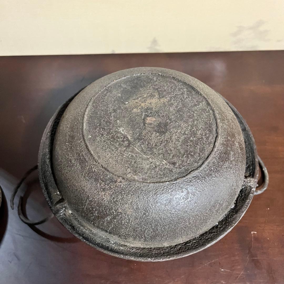 風炉 茶釜 炉釜 鬼面風炉釜 茶道具