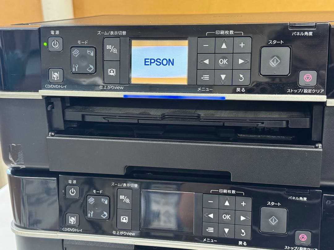 EPSON 801A インクジェットプリンター 2台 通電確認のみ