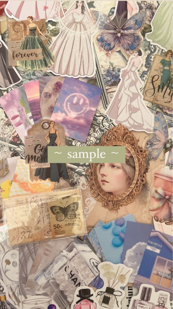 蛇腹ファイル♡おすそ分けファイル　purple♡미미