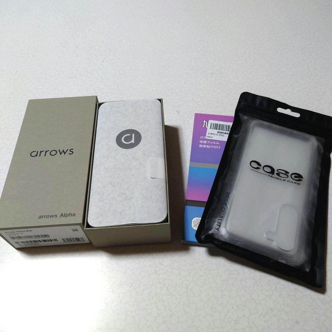 【新品未使用品】arrows Alpha　M08 ホワイト　simフリー