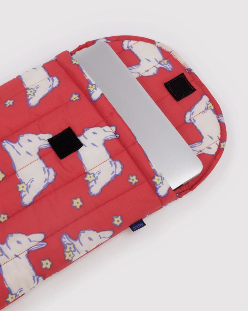 \"BAGGU\" 16インチ PCケース バニー柄　うさぎ　新品
