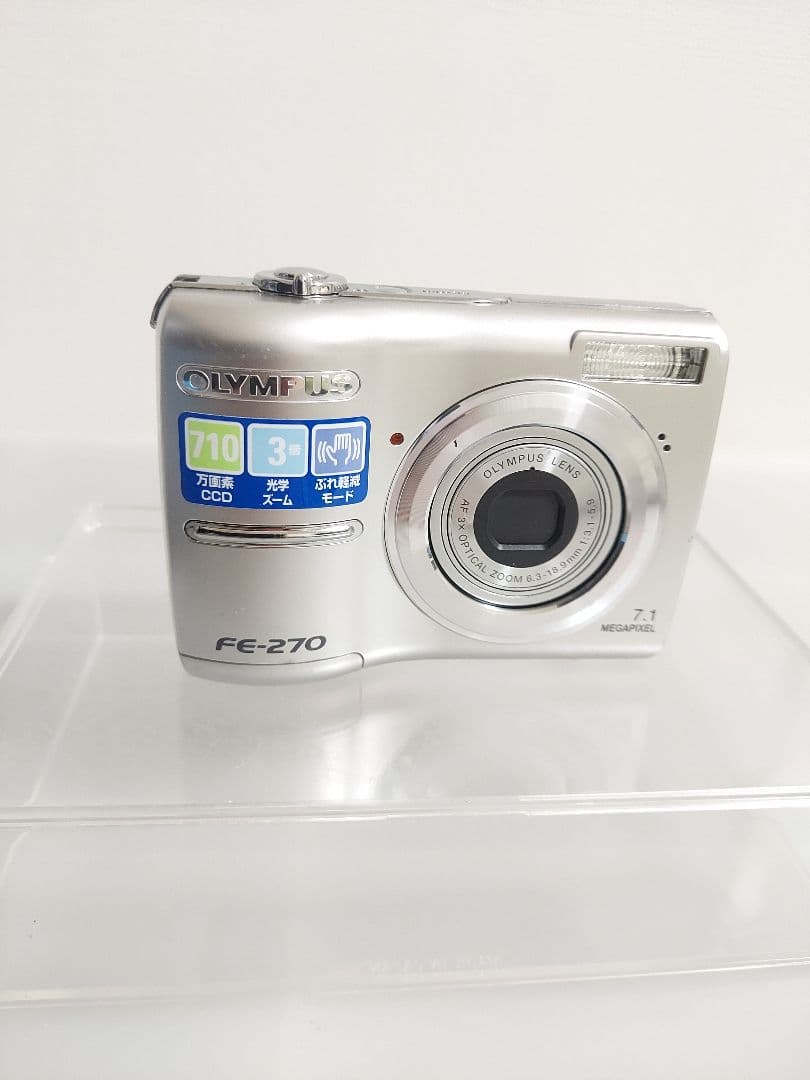 動作確認済み　OLYMPUS CAMRDIA FE-270 スマホ転送OK
