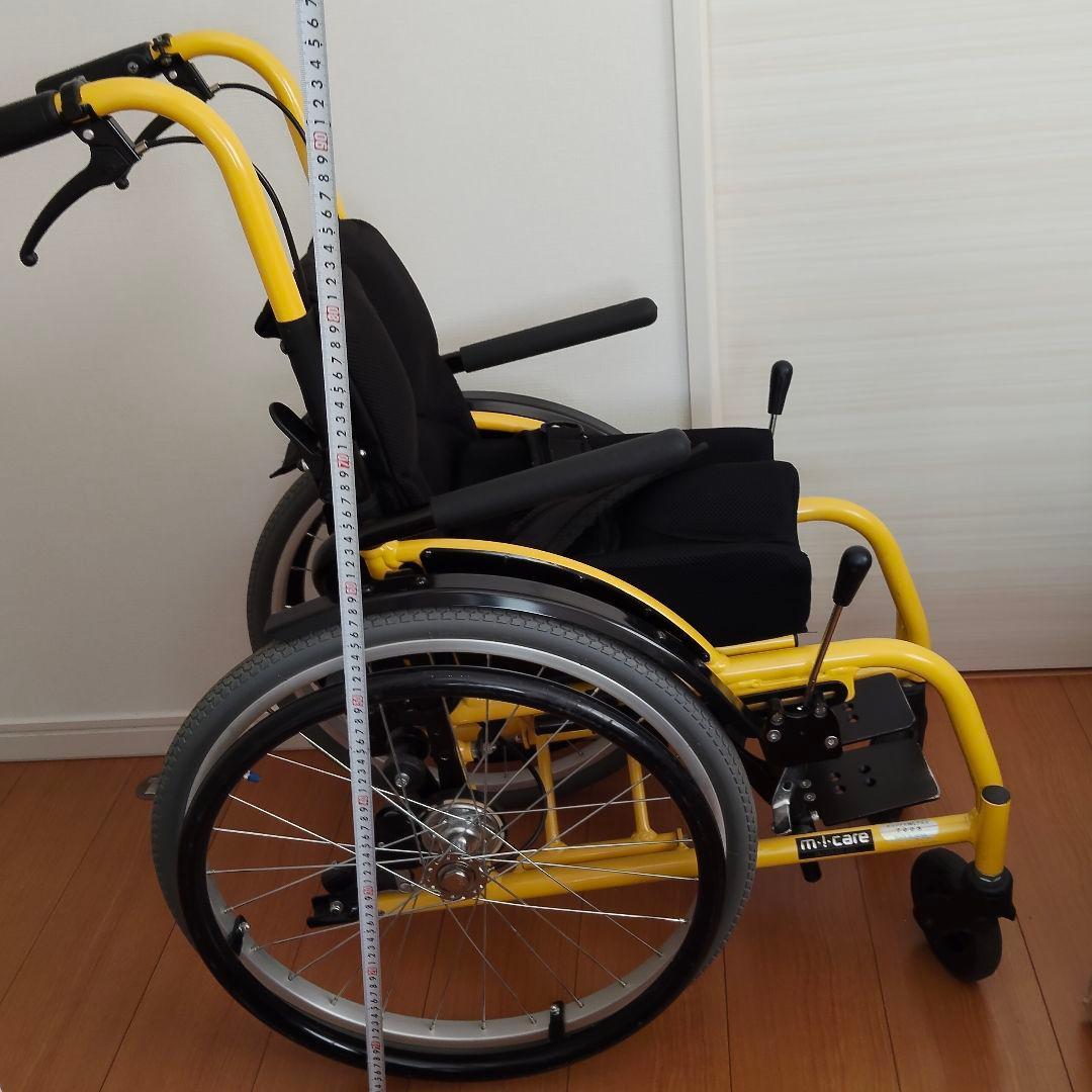 子供用 車椅子 イエロー MIKI ミキ
