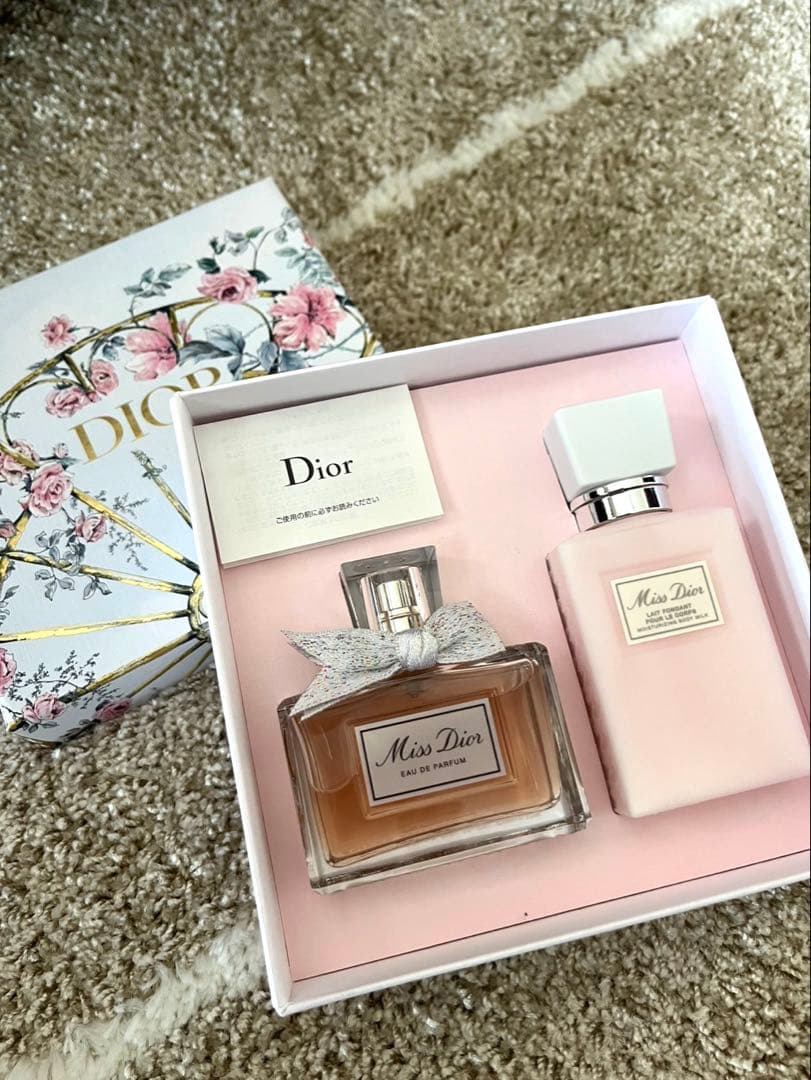 Diorミスディオール オードゥパルファン＆ボディミルク ギフトセット