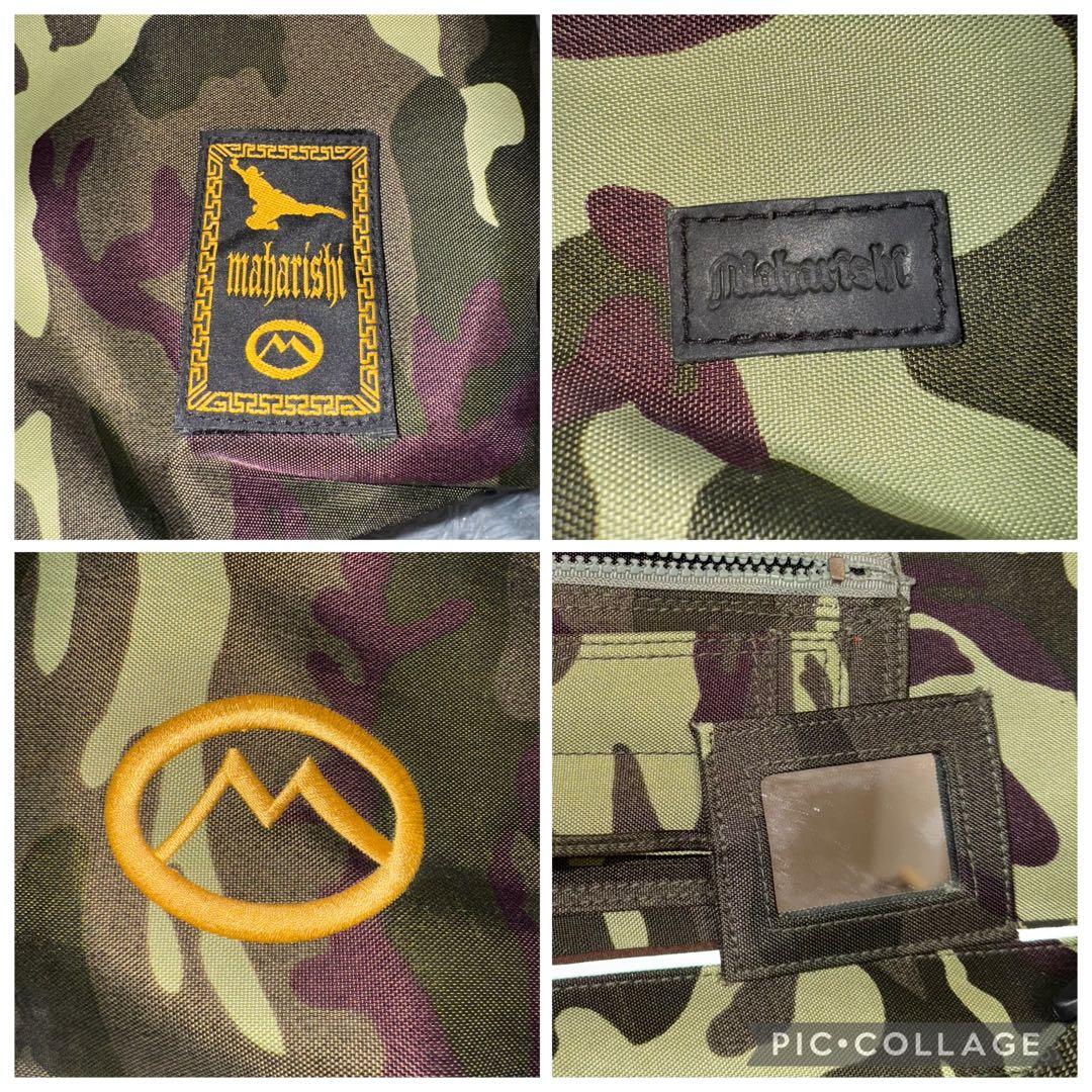 90s Maharishi ガーメントバッグ 3WAY 迷彩 カモ 初期タグ