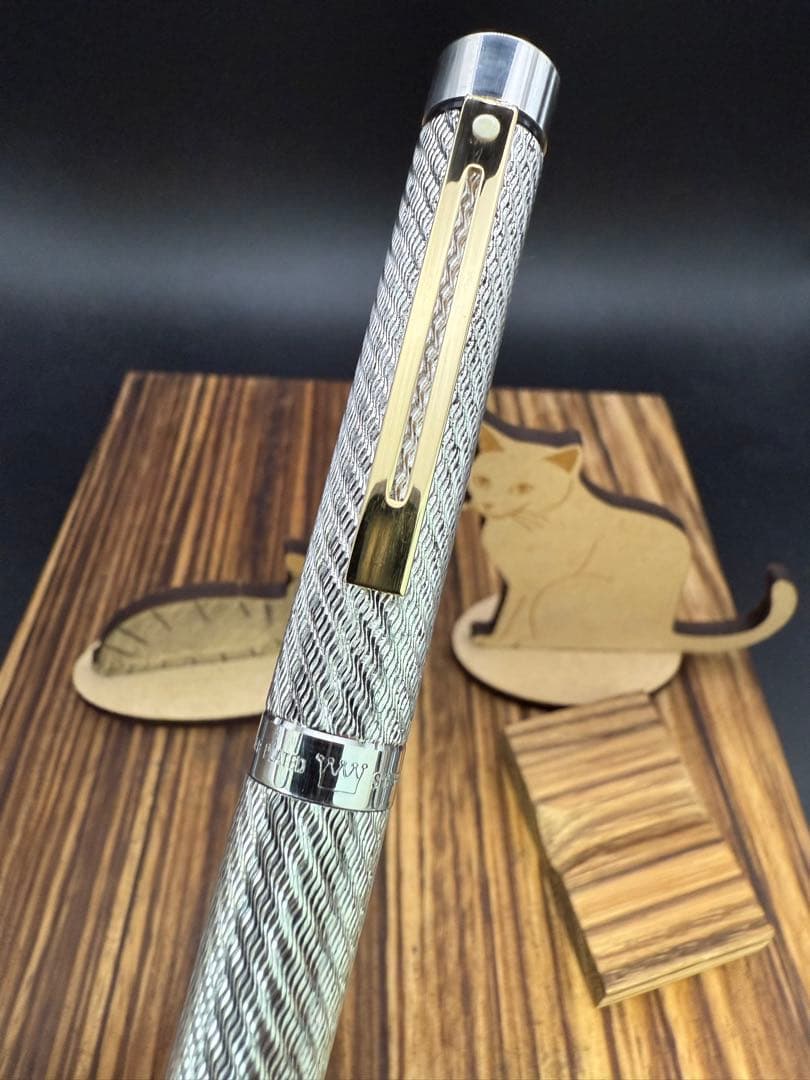 SHEAFFER 万年筆 タルガ 1012 Spiral Silver