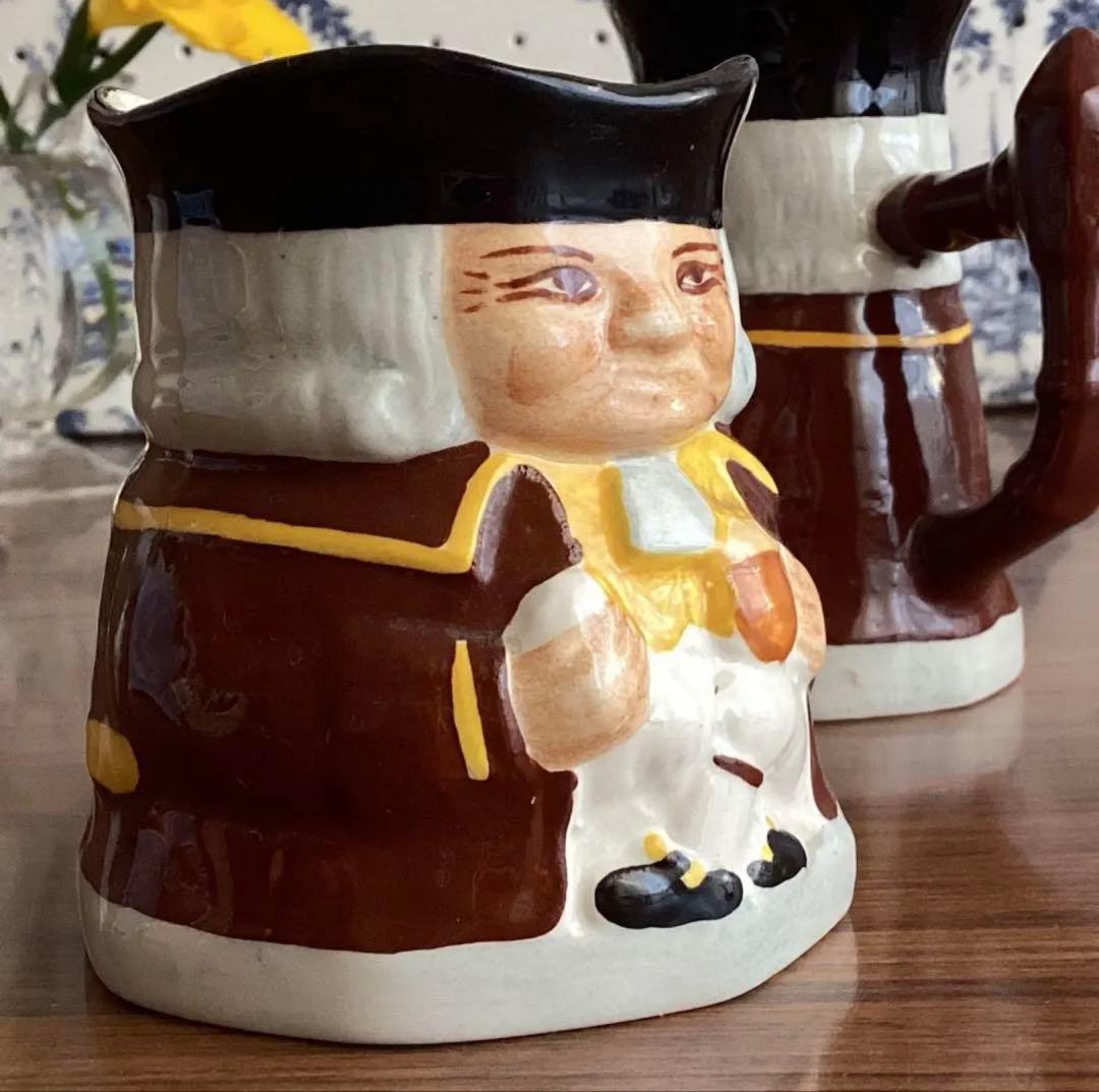 英国ヴィンテージ ♤ カールトンウェア ♤ トビージャグスタイルの小さなセット