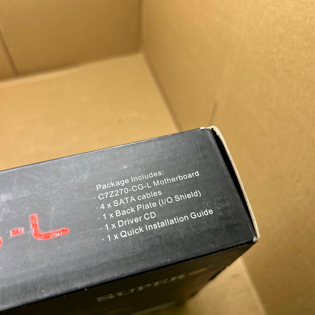 未使用マザボ　SuperO Core Gaming C7Z270-CG-L