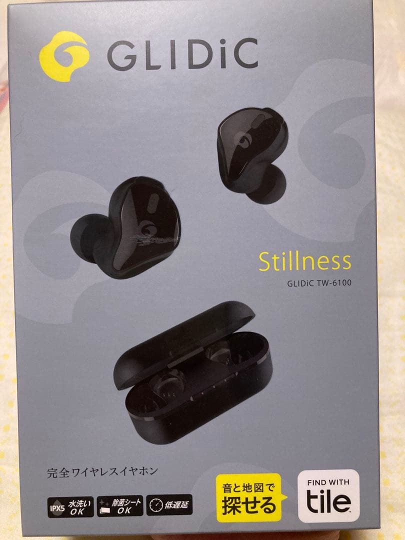 新品未使用　GLIDIC TW-6100 ブラック ワイヤレスイヤホン
