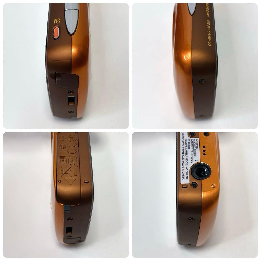 【未使用級】OLYMPUS VH-210 オレンジ デジカメ コンデジ