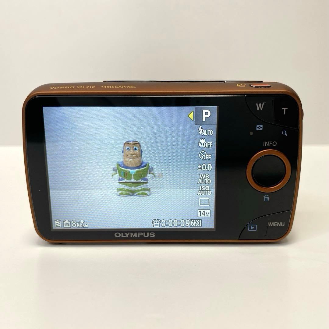 【未使用級】OLYMPUS VH-210 オレンジ デジカメ コンデジ