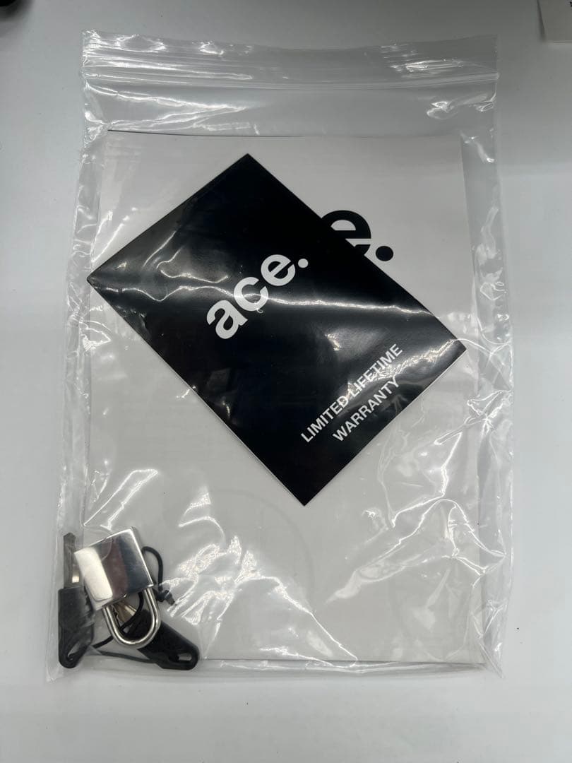 【未使用】ACE キャリーケース リュック 脱着可能 黒 ブラック 3way