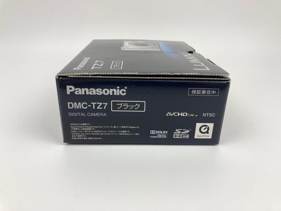 【極美品】Panasonic LUMIX DMC-TZ7 ブラック コンデジ