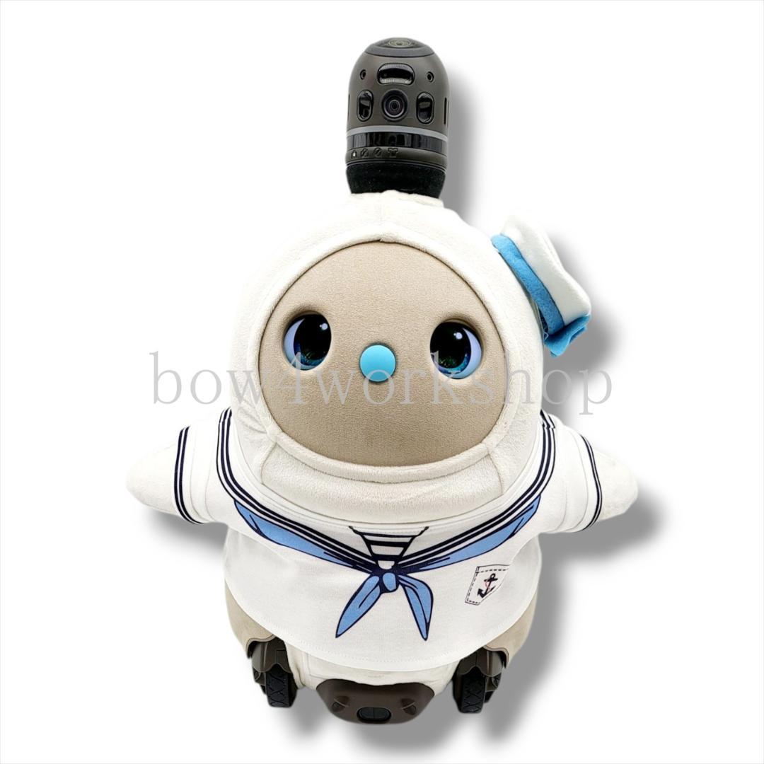 ラボット LOVOT ラボットの服ハンドメイド セーラープリントブルーセット