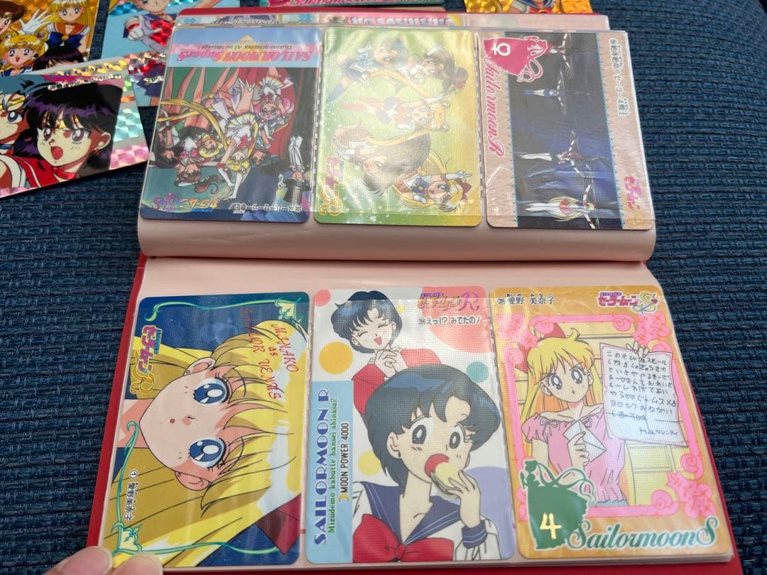 【120枚】30セーラームーンカード【30年前の当時物】