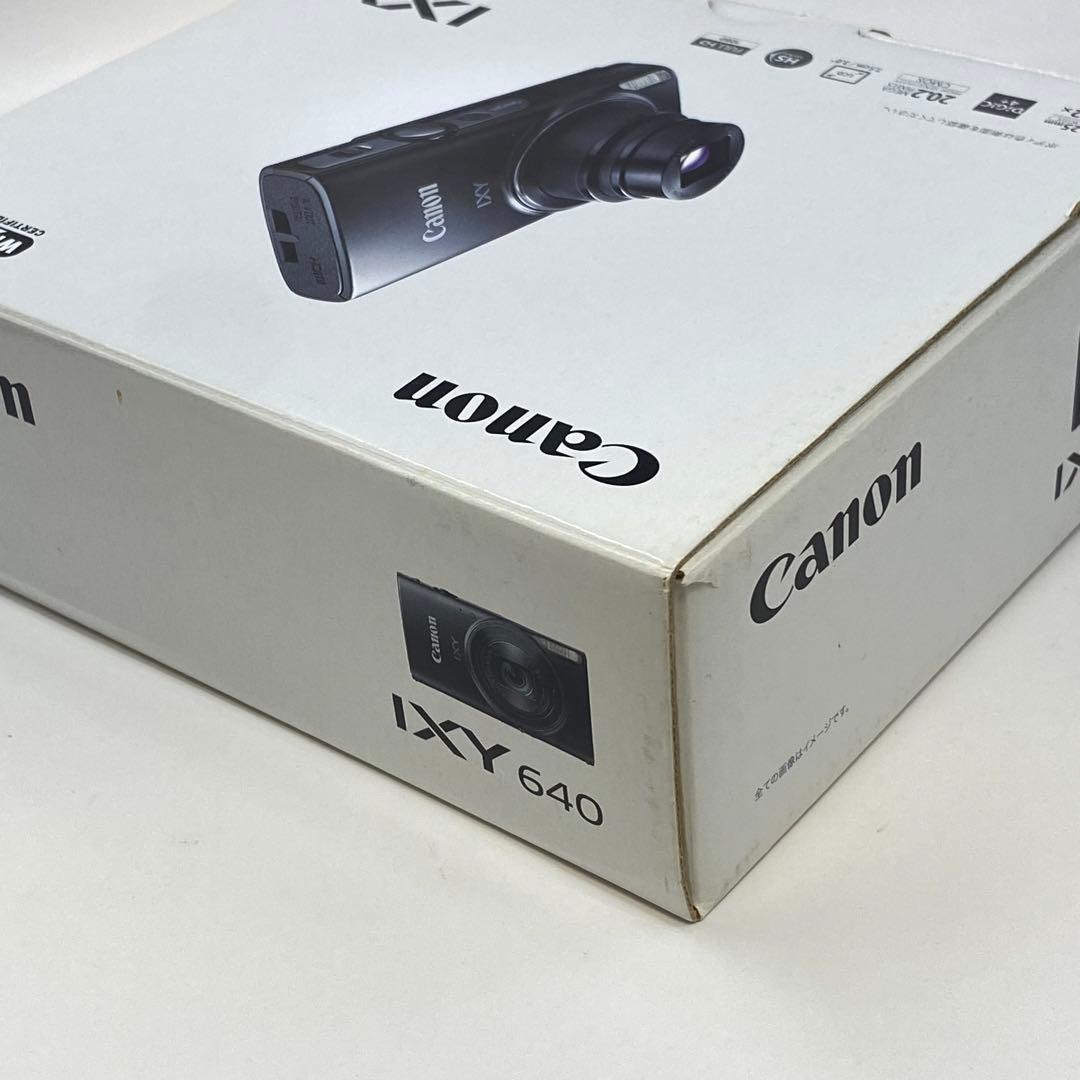 (美品)キヤノン　Canon IXY 640 シルバー　箱付き