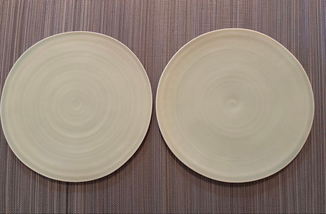 照井壮　丸皿　2枚セット　作家もの