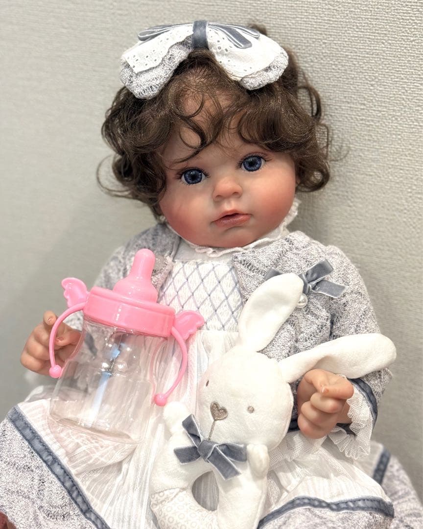 ★新品★リボーンドール お洋服まで素敵なベビーちゃん 50cm