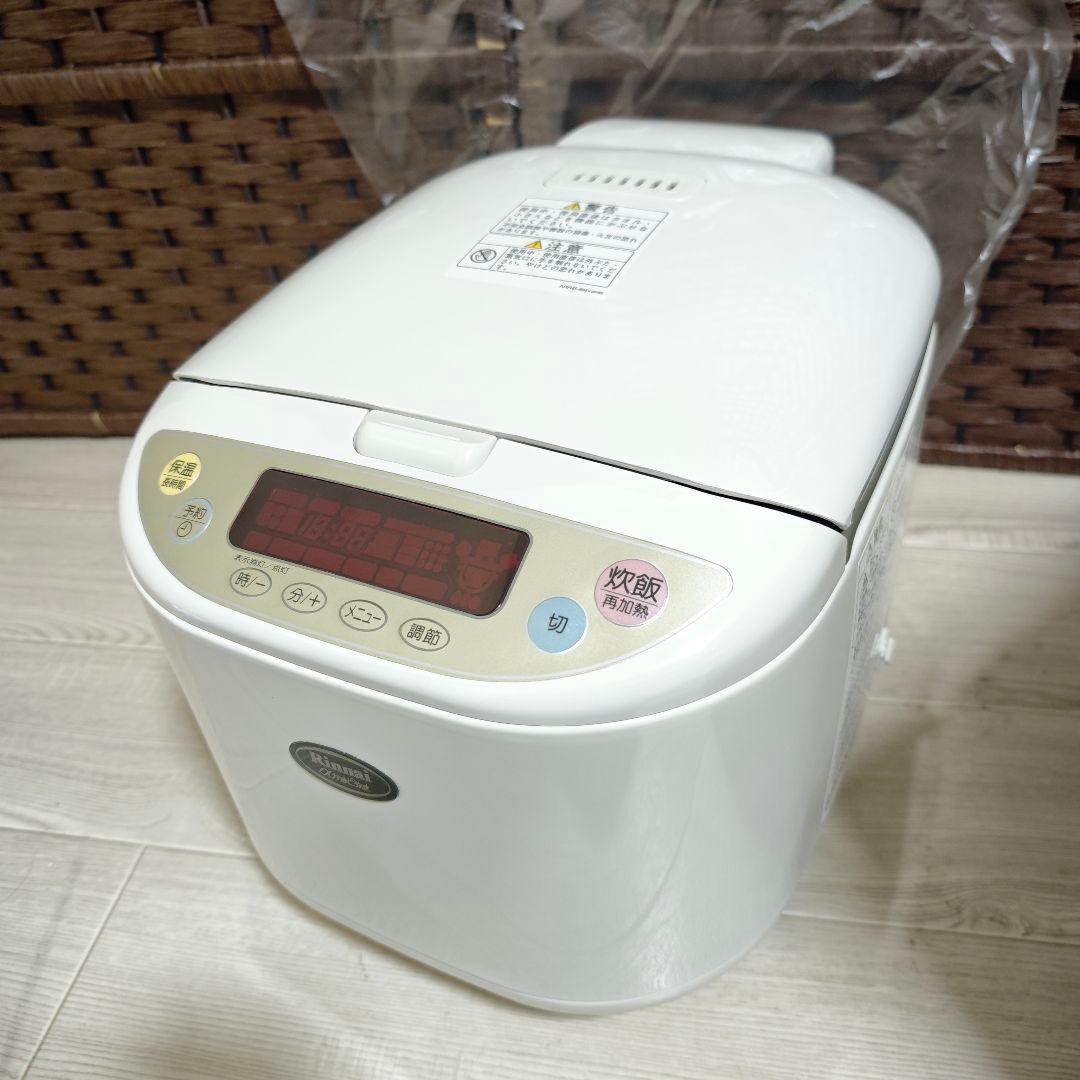 【新品未使用】リンナイ ガス炊飯器 かまど炊き 5合 都市ガス RR-05MLT