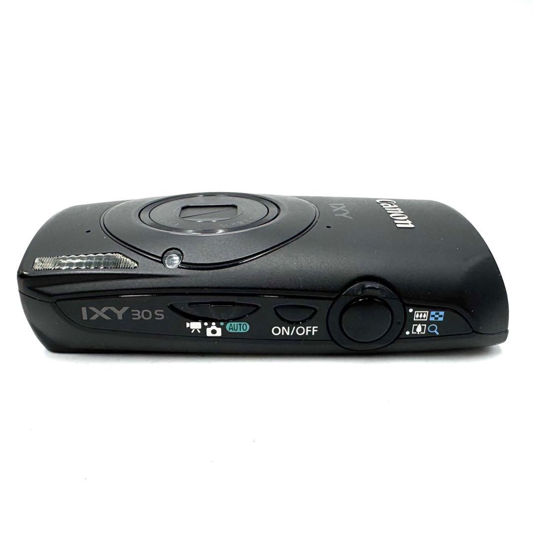 動作良好 CANON IXY 30S キャノン コンデジ ブラック