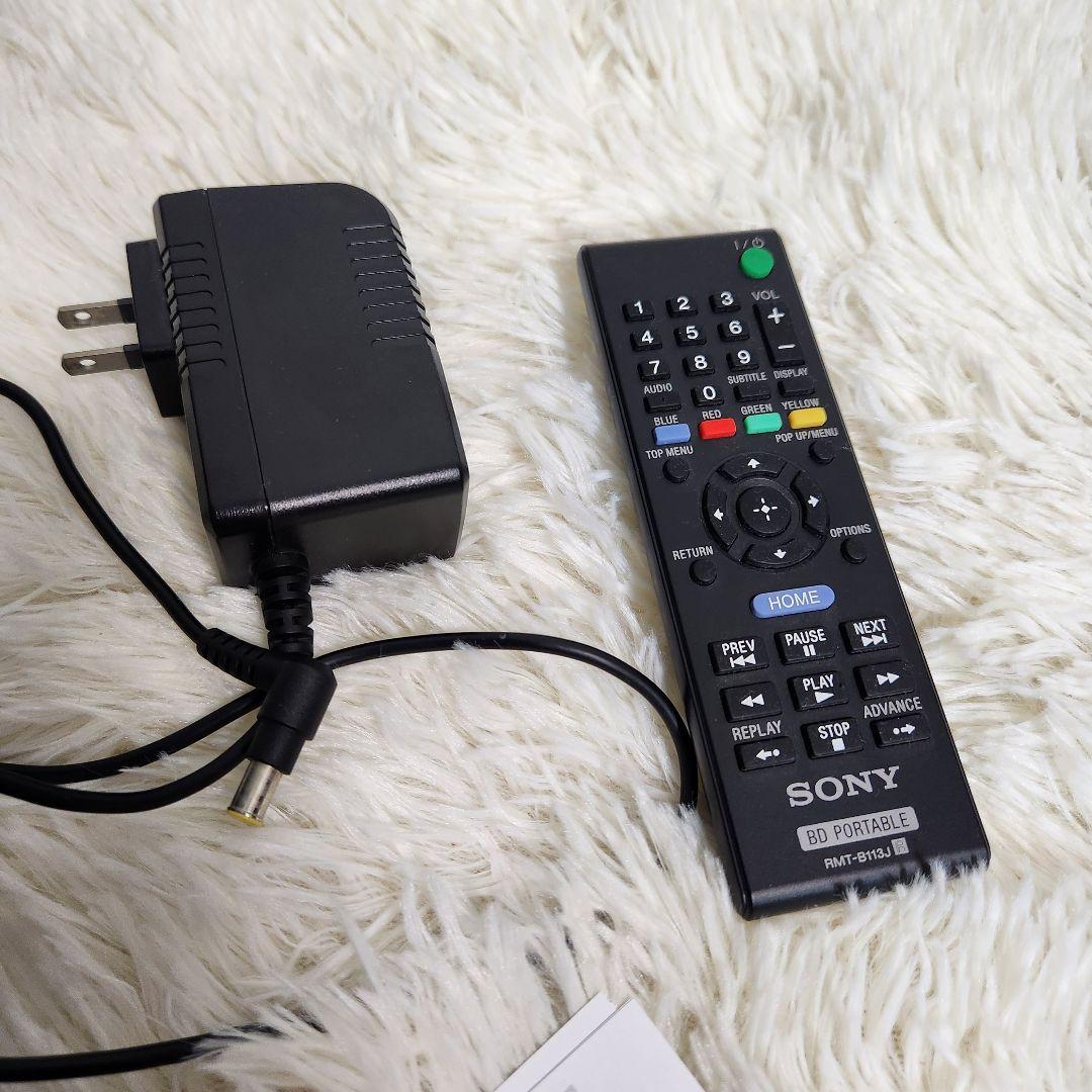 美品 SONY BDP-SX910 ポータブルブルーレイプレイヤー